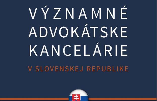 Advokátska kancelária HRONČEK & PARTNERS s.r.o uverejnená v ročenke 2018