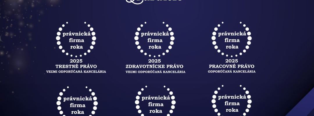 Hronček & Partners medzi top právnickými firmami roka 2025