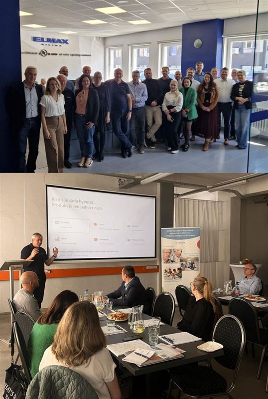 Inovačné raňajky s RC INOVIA Žilina