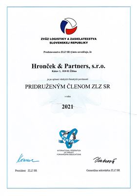 Association of Logistics and Forwarding of the Slovak Republic