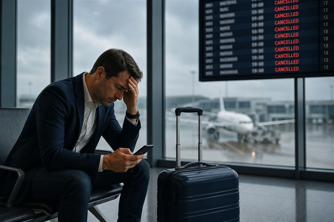 Zamestnanec uviaznutý v zahraničí počas dovolenky – čo môže a nemôže zamestnávateľ robiť?