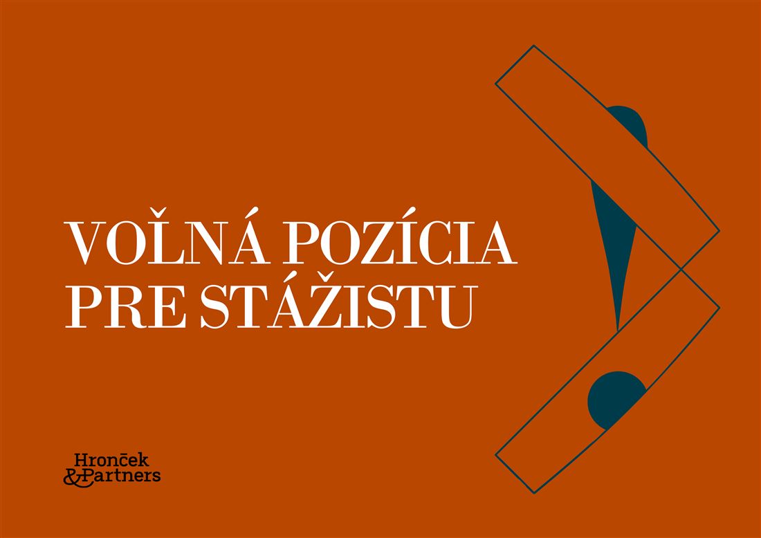 Hľadáme nových členov do nášho tímu: Voľná pozícia pre stážistu