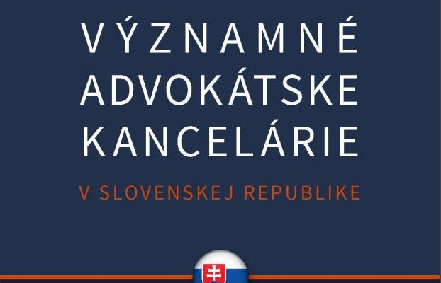 Advokátske kancelárie HRONČEK & KOLÍNOVÁ uverejnené v ročenke 2017