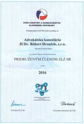 Association of Logistics and Forwarding of the Slovak Republic