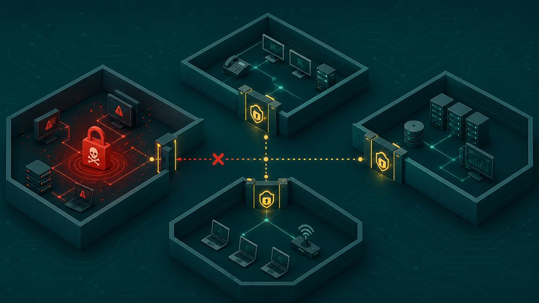 Segmentácia siete (VLAN) ako obrana proti ransomvéru
