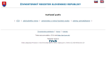 vyhledávaní subjektů zapsaných v živnostenském registru